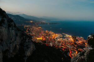 Life in Monaco – upscale residential area with stunning Mediterranean surroundings