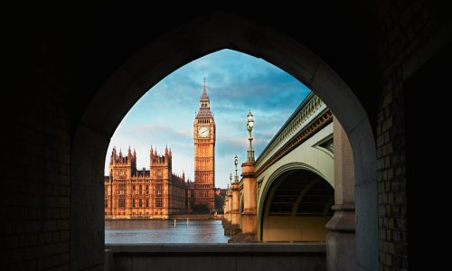 Palace of Westminster and Big Ben during sunrise, London, The United Kingdom of Great Britain and Northern Ireland